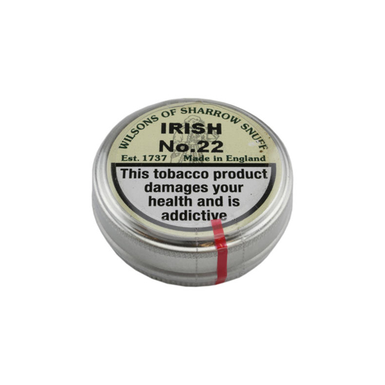 Wilsons of Sharrow Irish No.22 Snuff 20g - Single Large Tin