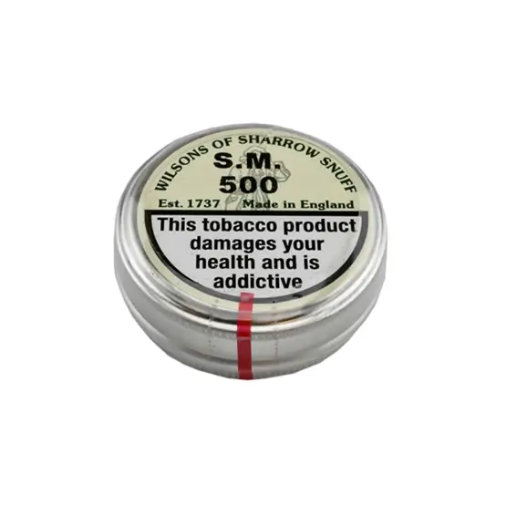 Wilsons of Sharrow S.M. 500 Snuff 20g - Single Large Tin