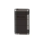 Xikar Allume Single Jet Flame Cigar Lighter - Tuxedo Black