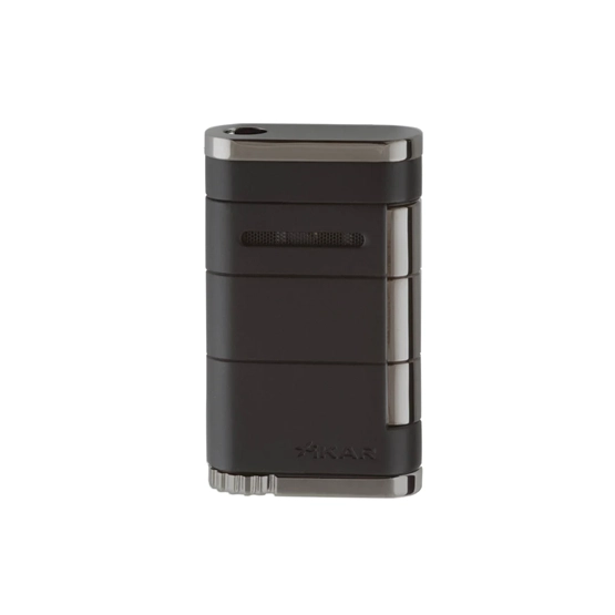 Xikar Allume Single Jet Flame Cigar Lighter - Tuxedo Black