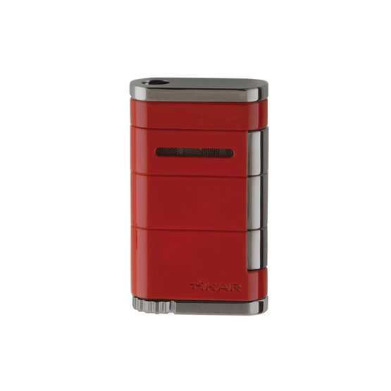 Xikar Allume Single Jet Flame Cigar Lighter - Riot Red