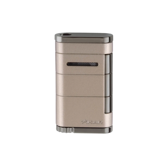 Xikar Allume Single Jet Flame Cigar Lighter â€“ Sandstone Tan