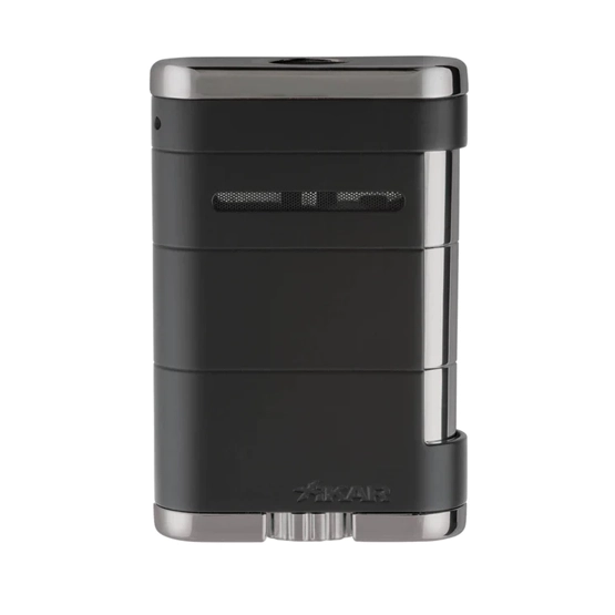 Xikar Allume Tabletop Triple Jet Cigar Lighter - Black