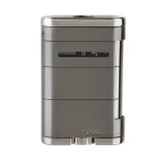 Xikar Allume Tabletop Triple Jet Cigar Lighter - Stealth G2