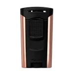 Xikar Astral Single Jet Flame Cigar Lighter - Black/Rose Gold
