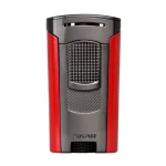Xikar Astral Single Jet Flame Cigar Lighter - Gunmetal/Red