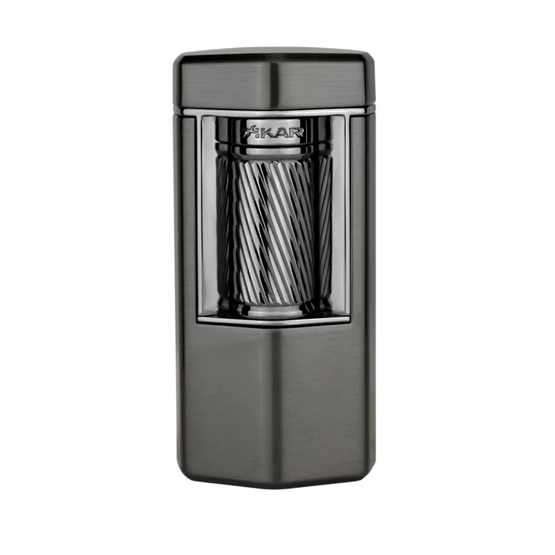 Xikar Meridian Triple Soft Flame Lighter - Gunmetal