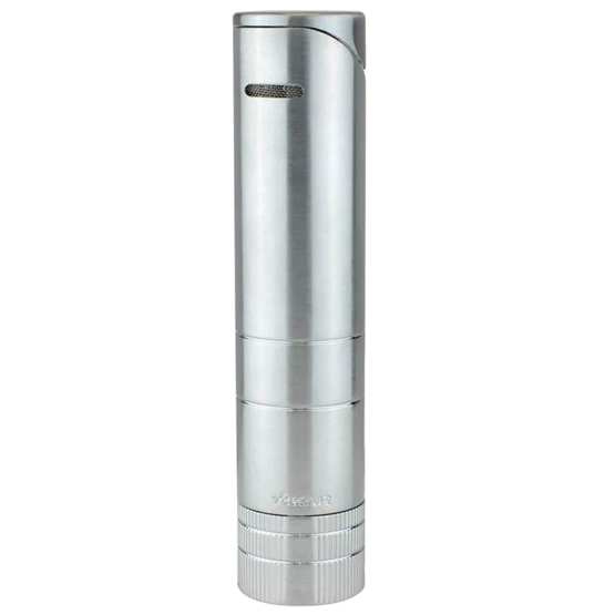 Xikar 5 x 64 Turrim Double Jet Flame Cigar Lighter - Silver