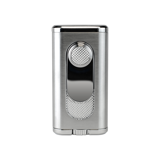 Xikar Verano Flat Flame Lighter - Silver