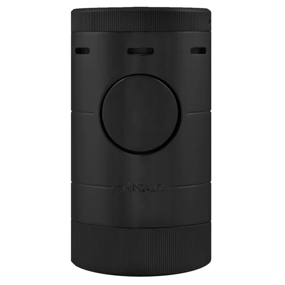 Xikar Volta Tabletop Quad Jet Flame Cigar Lighter - Black
