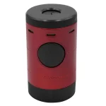 Xikar Volta Tabletop Quad Jet Flame Cigar Lighter - Red