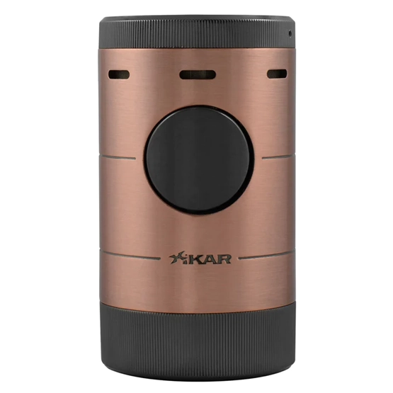 Xikar Volta Tabletop Quad Jet Flame Cigar Lighter - Vintage Bronze