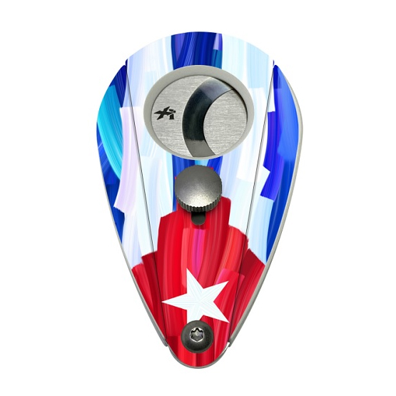 Xikar Xi2 Cigar Cutter - Cuban Flag