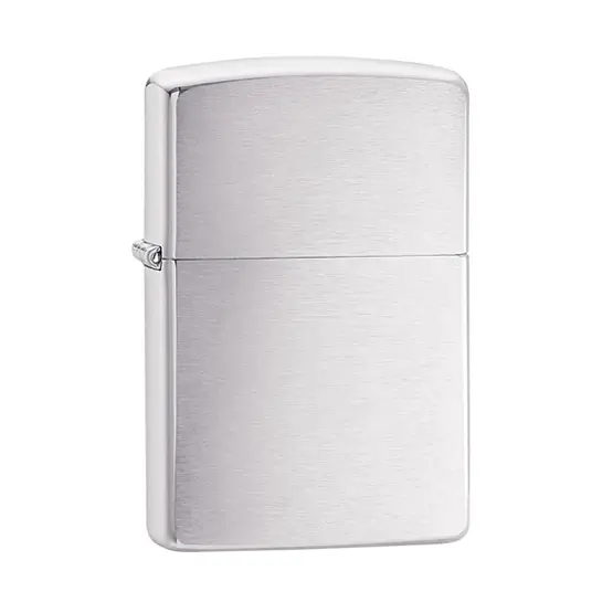 Zippo Brushed Chrome Soft Flame Lighter