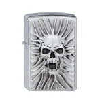 Zippo Screaming Sand Emblem Original Soft Flame Lighter